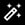 AutoEnhance icon, a magic wand with sparkles.