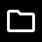 Folders icon, a folder.