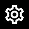 Settings icon, a gear.